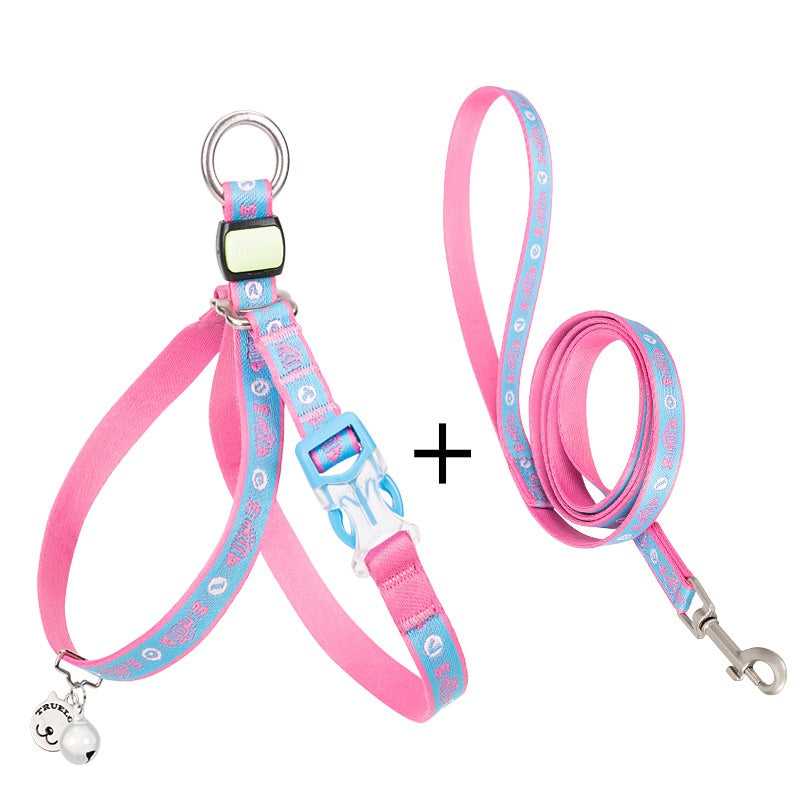 Pet Bell Chest Strap Haulage Rope Package