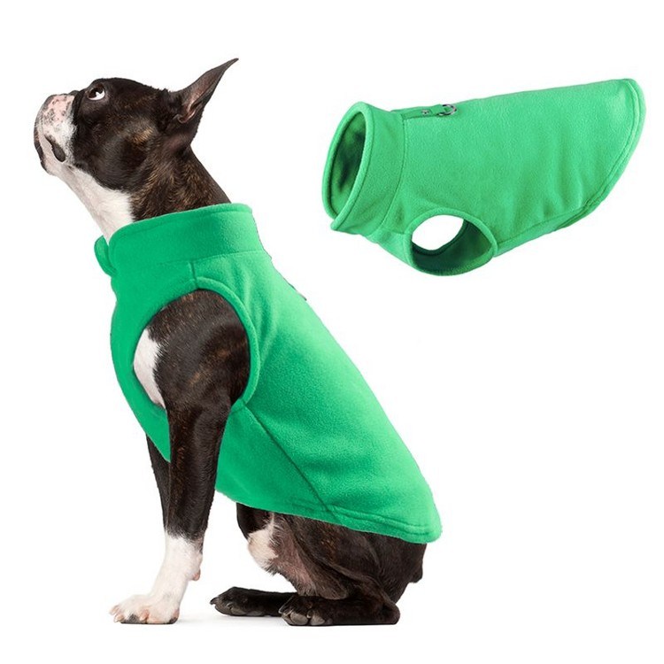 Fleece Pet Coat Warm Jacket Soft Vest