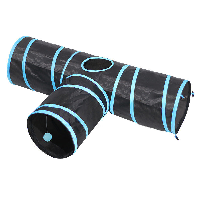 Foldable Pet Tunnel Interactive Climbing Toy