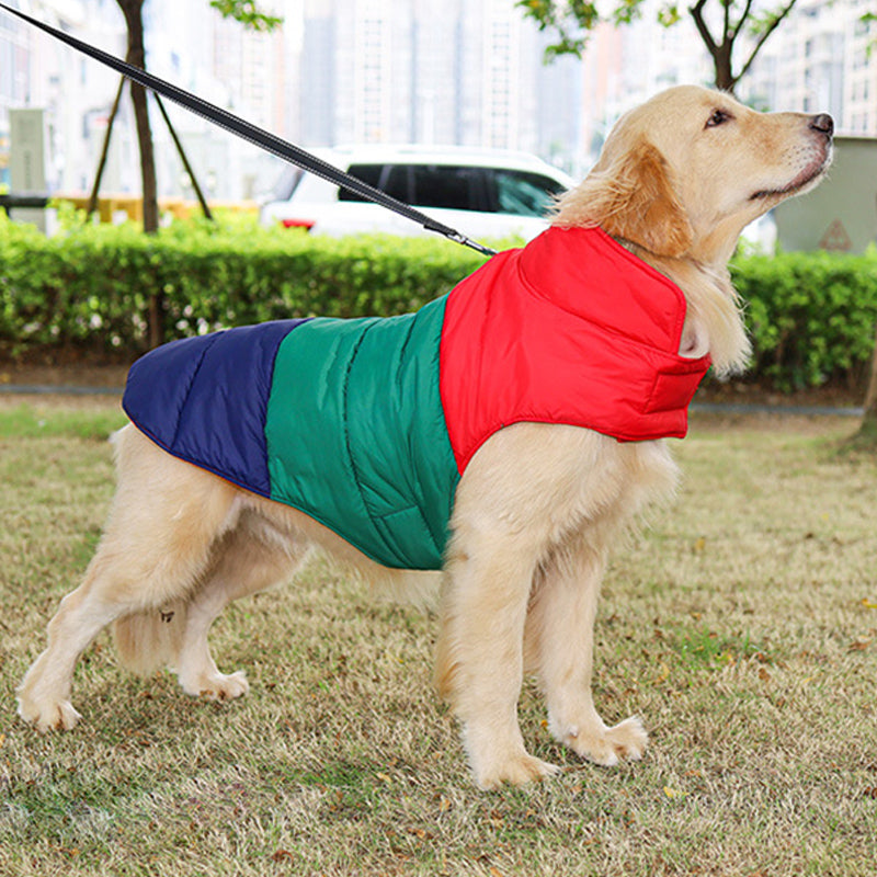 Autumn Winter Thickened Pet Down Jacket Water-Repellent Coat