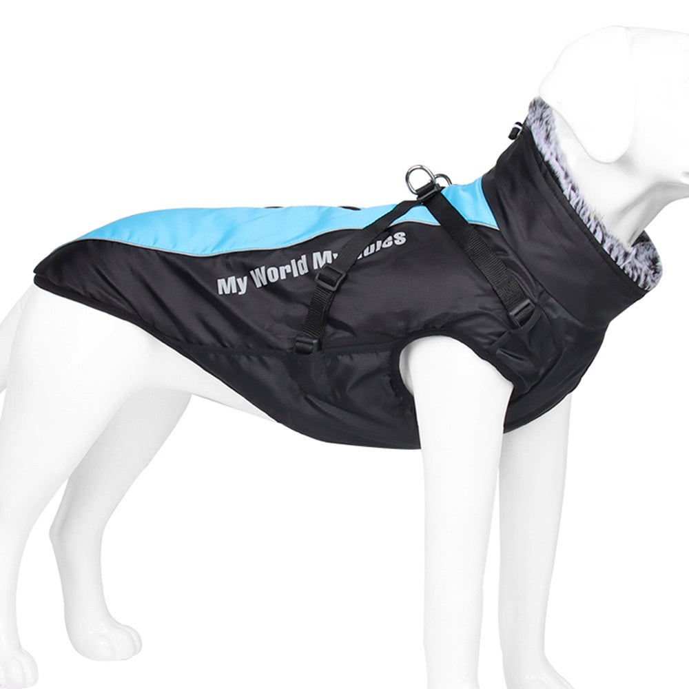 Warm Waterproof Reflective Pet Shell Jacket Outdoor Coat