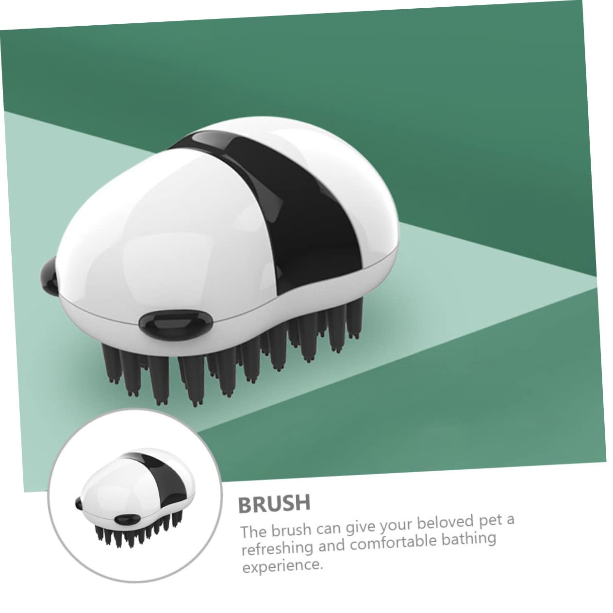 Pet Bath Grooming Brush and Hair Removal Glove for Cleaning