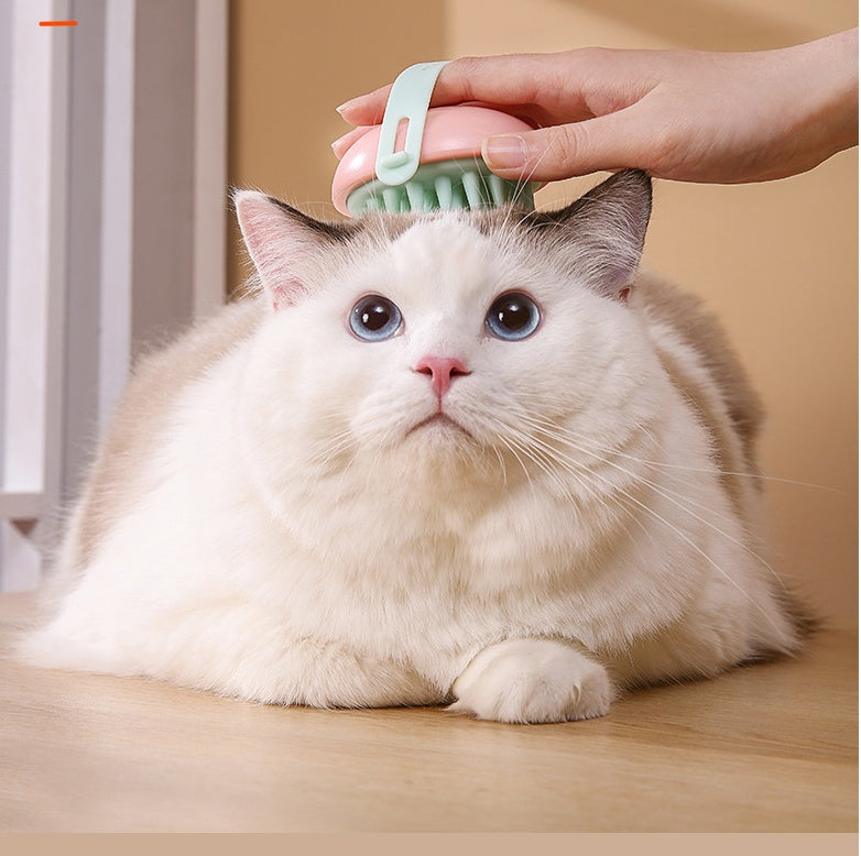 Silicone Pet Massage and Bath Brush