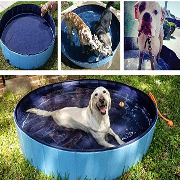 Foldable Pet Swimming Pool Large Bathing Tub