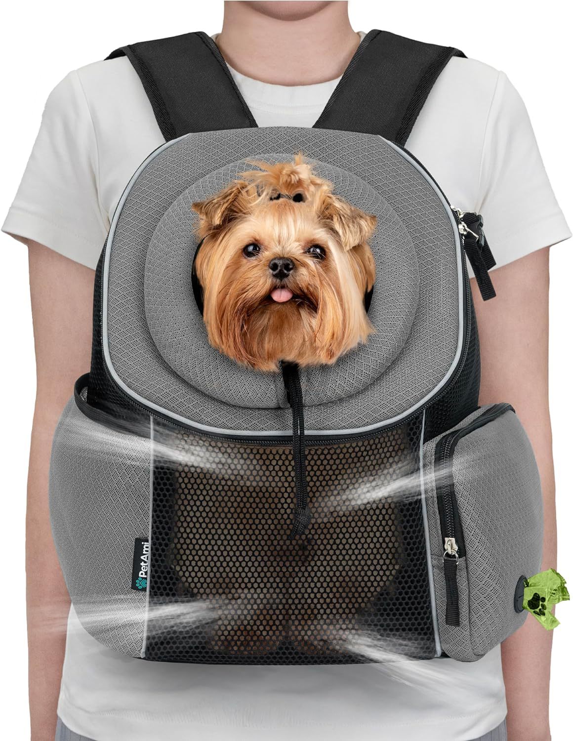 Portable Pet Carrier Backpack Breathable Travel Bag for Pets