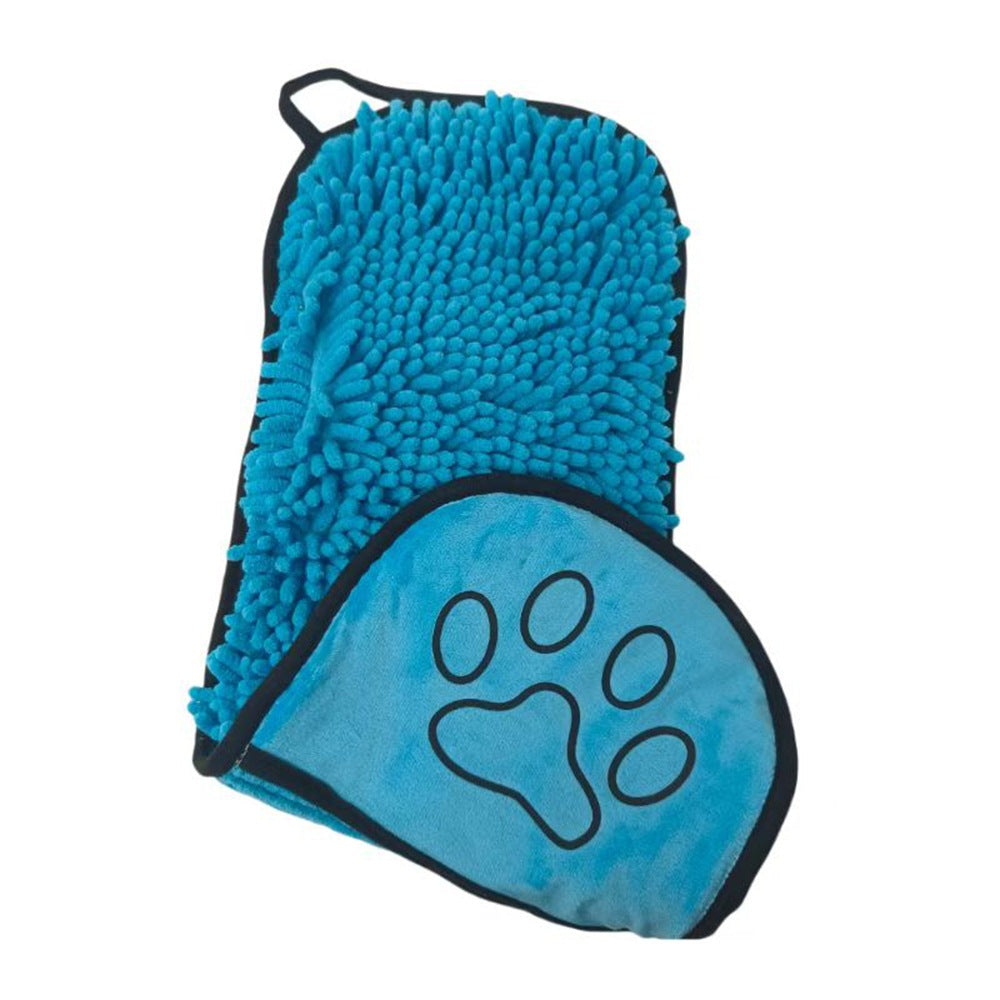Quick-Absorbent Pet Bath Towel for Fast Drying