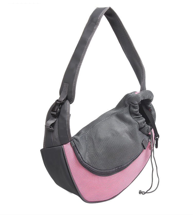 Outdoor Mesh Pet Travel Carrier Sling Comfortable Shoulder Bag