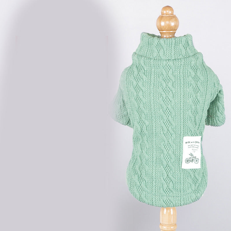Pet Sweater Warm Knit Pullover Clothing
