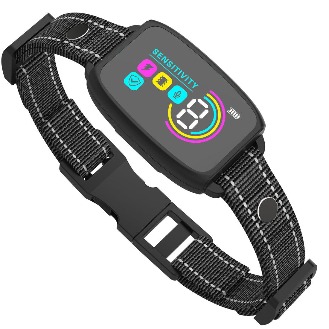 Smart Anti Barking Rechargeable Training Collar Waterproof HD Display
