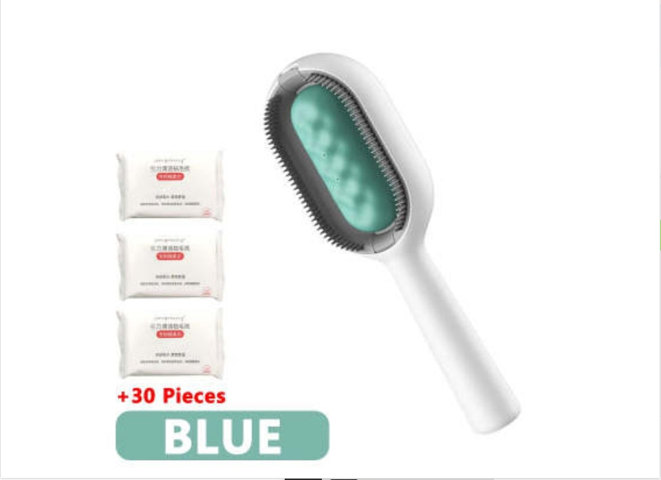 Pet Dematting Grooming Brush Comb For Hair Removal And Cleaning