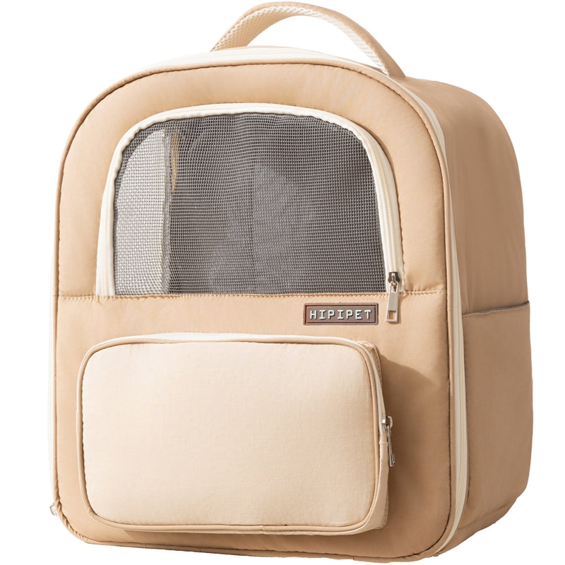 Breathable Pet Travel Backpack Comfortable Mesh Window Carrier