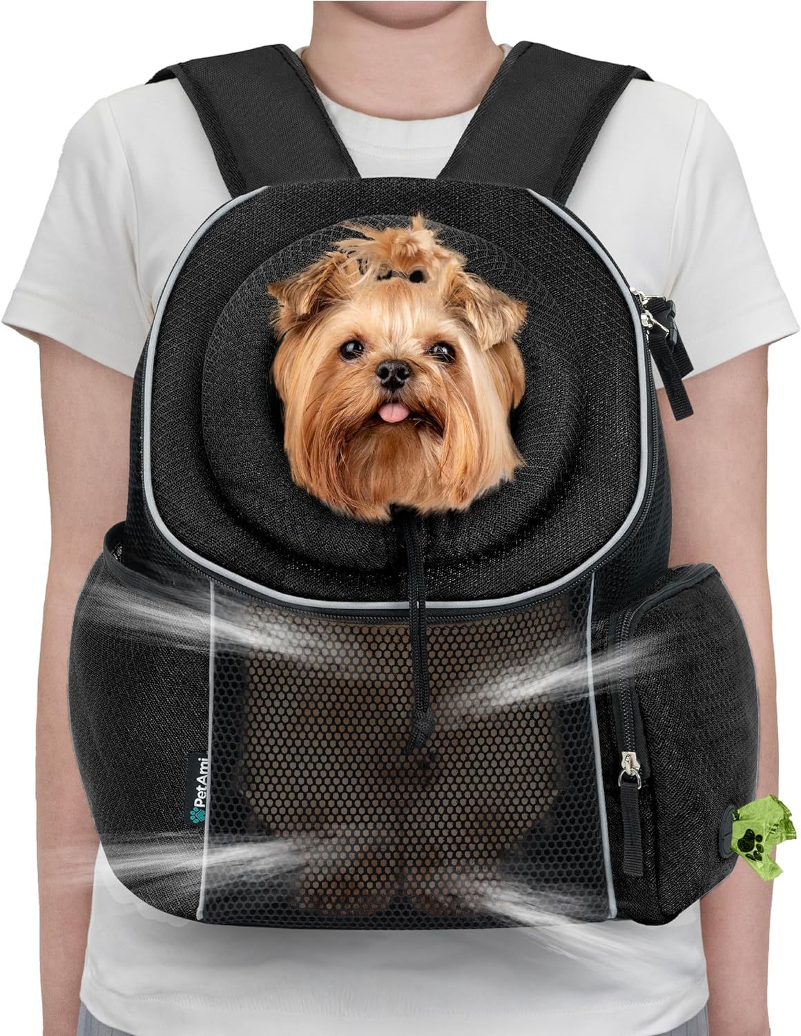 Portable Pet Carrier Backpack Breathable Travel Bag for Pets
