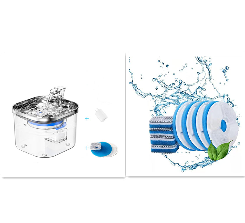 Stainless Steel Automatic Pet Water Fountain Intelligent Dispenser