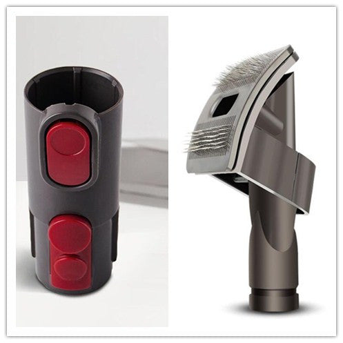 Pet Grooming Brush Tool With Vacuum Cleaner Attachment