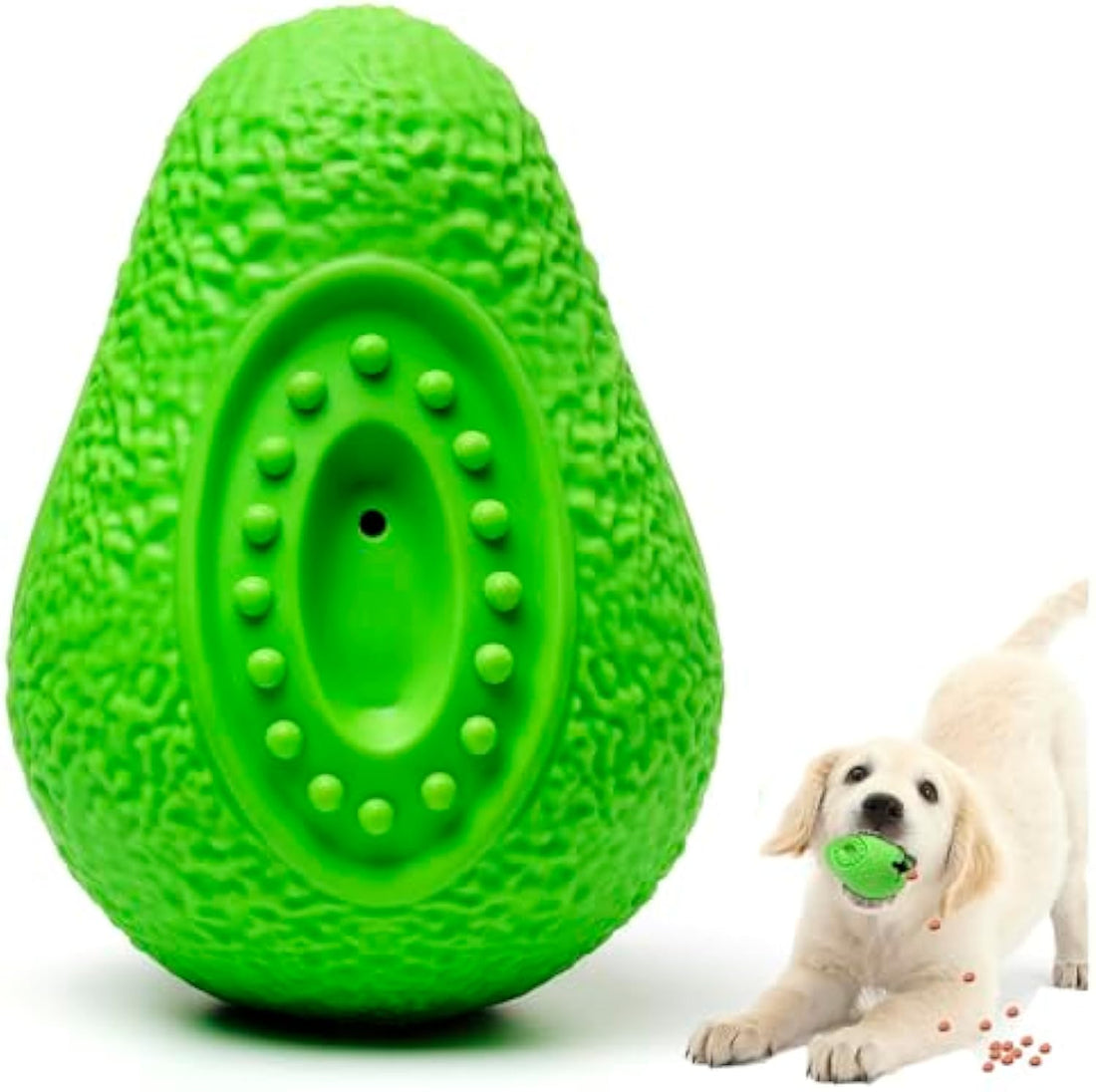 Indestructible Pet Chew Toy Durable Safe Rubber Toy