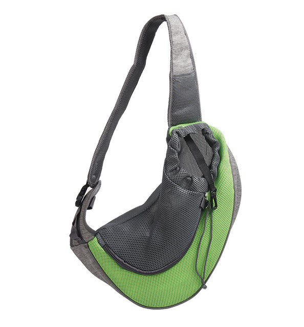 Outdoor Mesh Pet Travel Carrier Sling Comfortable Shoulder Bag