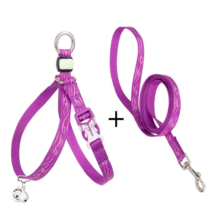 Pet Bell Chest Strap Haulage Rope Package