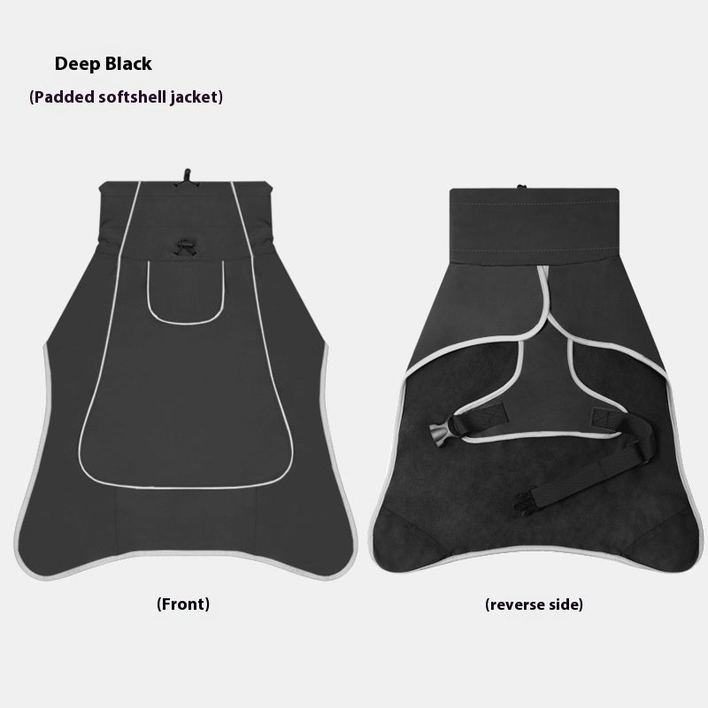 Waterproof Rainproof Pet Shell Jacket Dual-Use Trench Coat