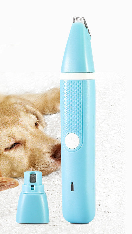 Dual-Purpose Pet Nail Polisher And Hair Trimmer Machine