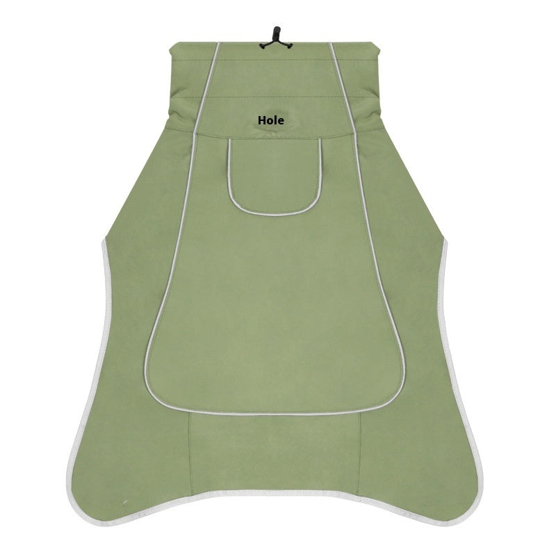Waterproof Rainproof Pet Shell Jacket Dual-Use Trench Coat