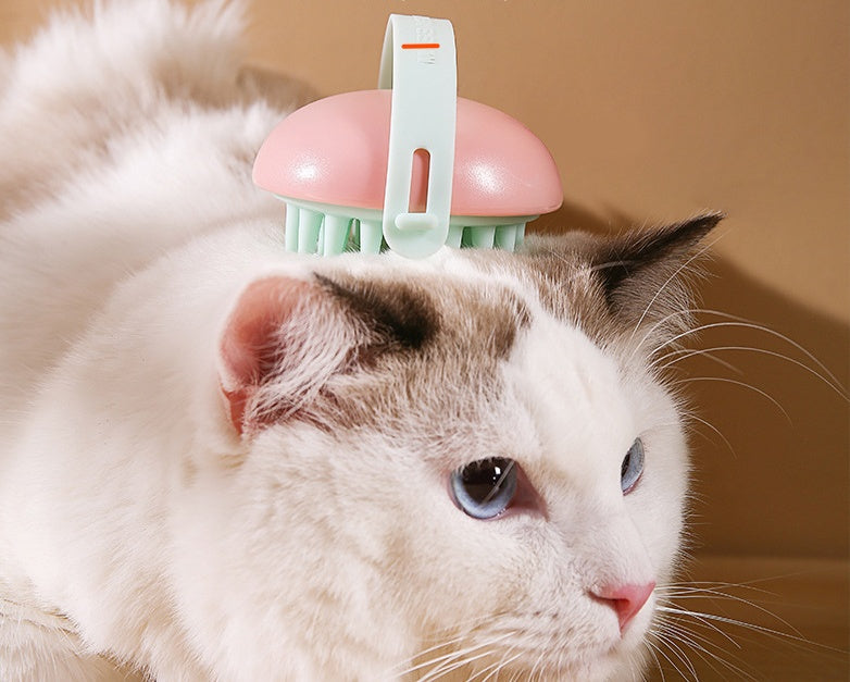 Silicone Pet Massage and Bath Brush