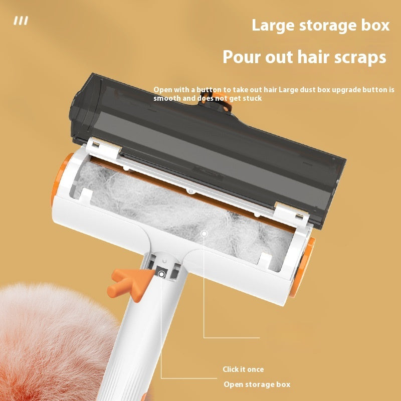 2 In 1 Pet Hair Removal Roller Washable Portable Brush