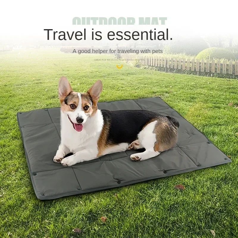 3-in-1 Portable Pet Travel Bed Carrier With Mat Cushion