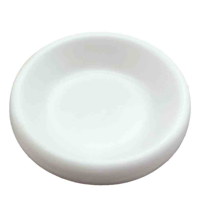 Solid Wood Pet Bowl Ceramic Feeding Dish