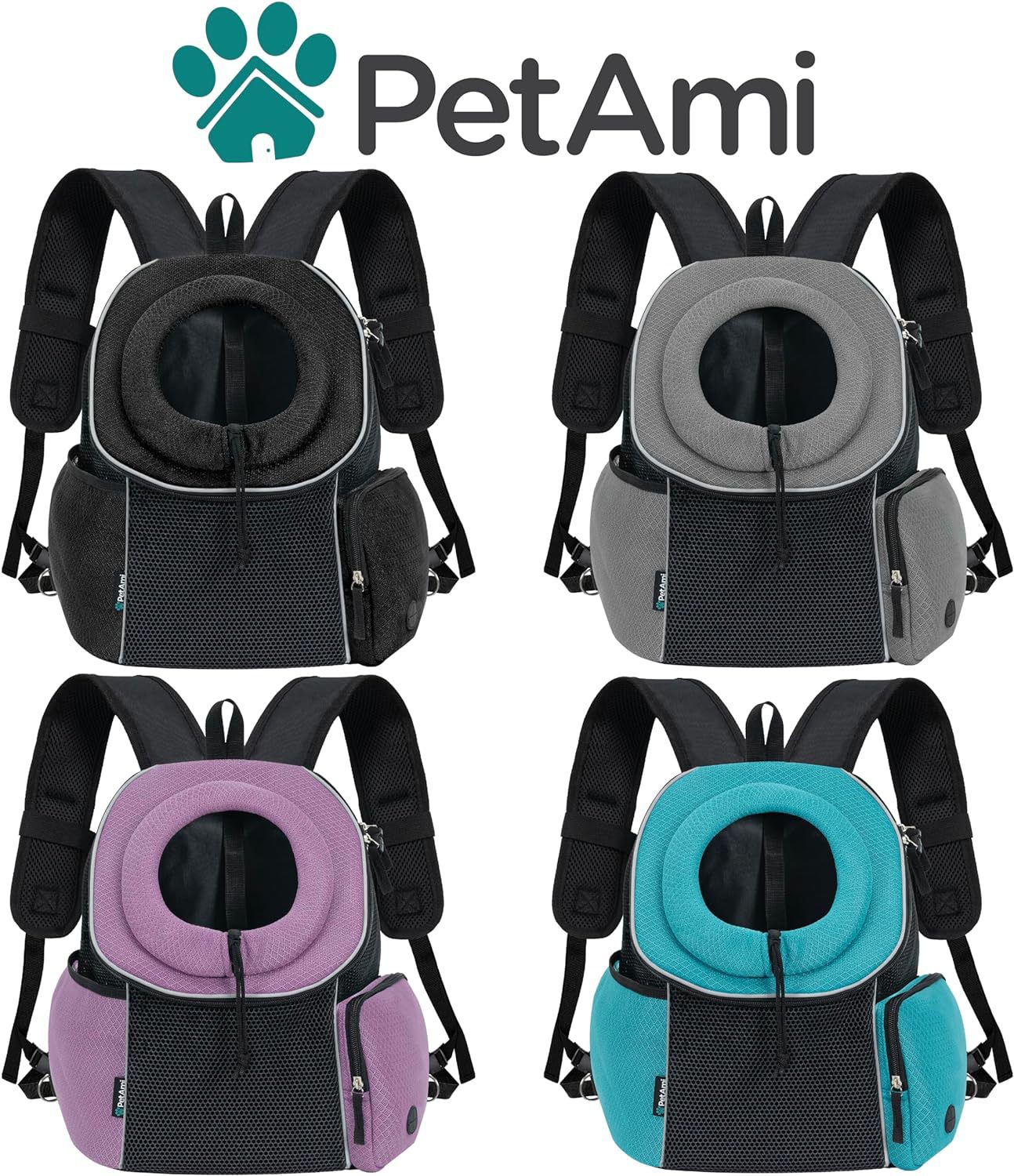 Portable Pet Carrier Backpack Breathable Travel Bag for Pets