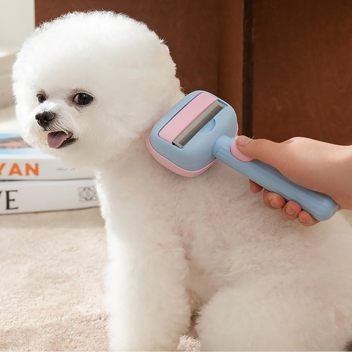 Pet Deshedding Grooming Brush Hair Removal Comb For Pets