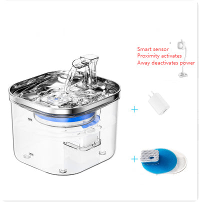 Stainless Steel Automatic Pet Water Fountain Intelligent Dispenser
