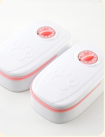 Automatic Smart Pet Feeder With Timer And Stainless Bowl