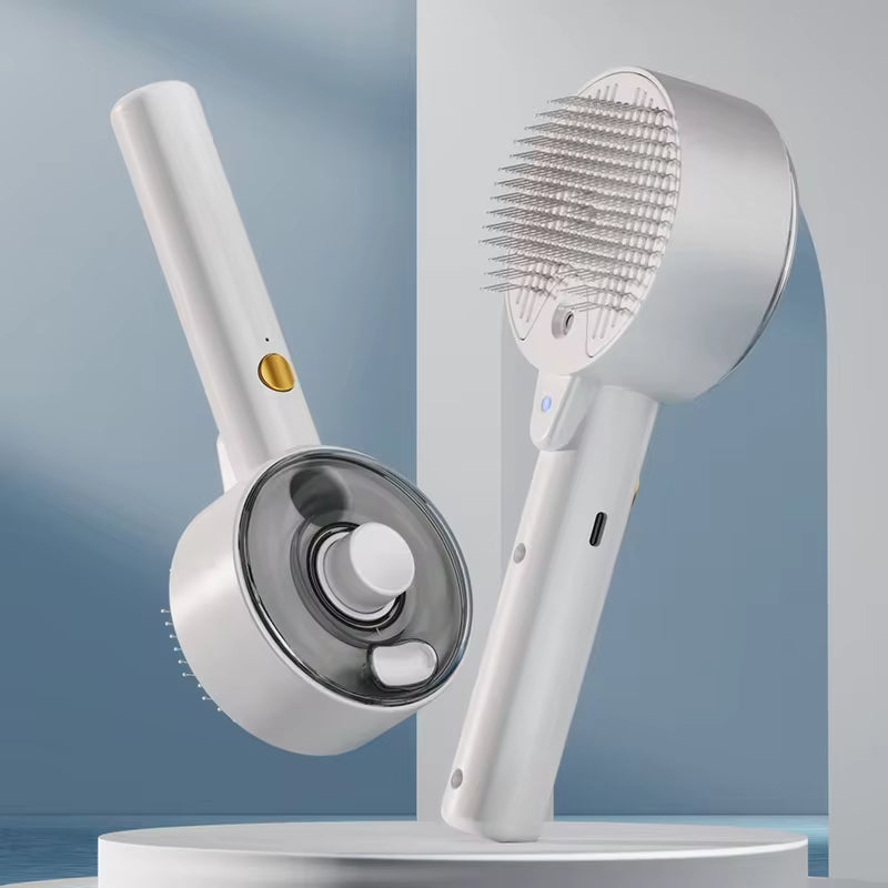 Pet Steamy Brush Steam Electric Sprayer For Massage