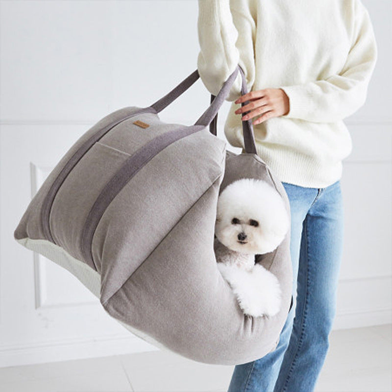Waterproof Pet Car Seat Carrier Portable Safety Mesh Bag