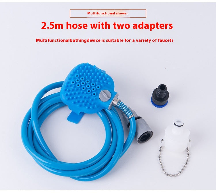 Pet Bathing Gloves Silicone Handheld Massage Shower Brush