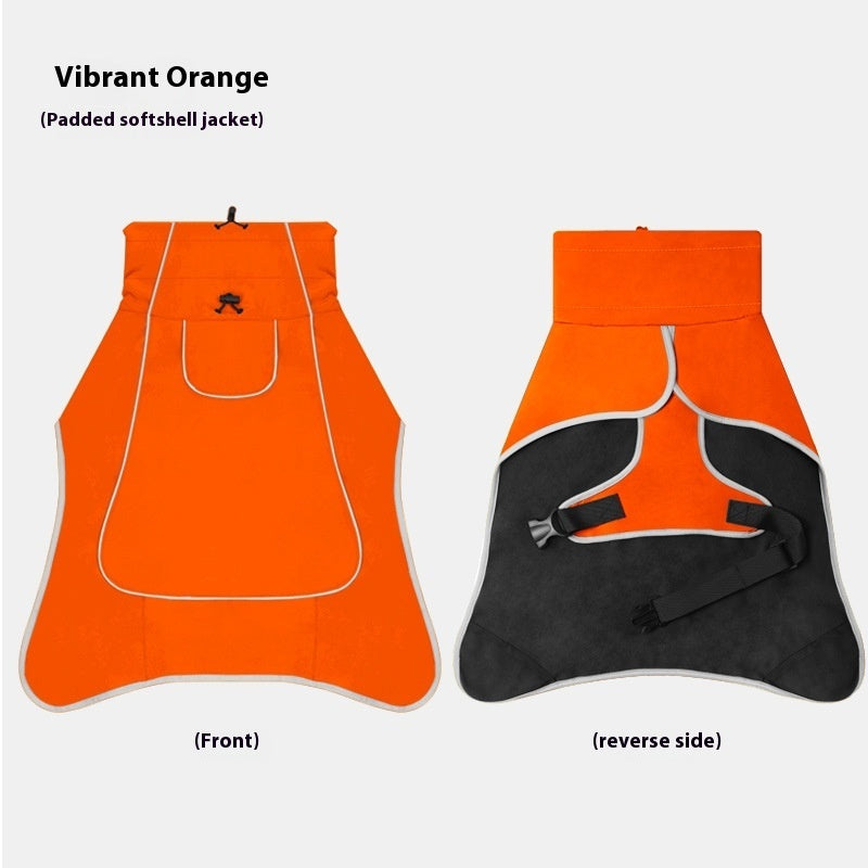 Waterproof Rainproof Pet Shell Jacket Dual-Use Trench Coat