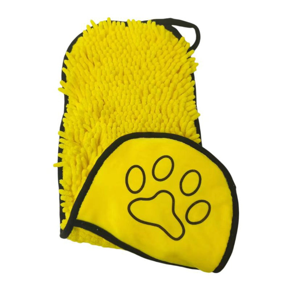 Quick-Absorbent Pet Bath Towel for Fast Drying