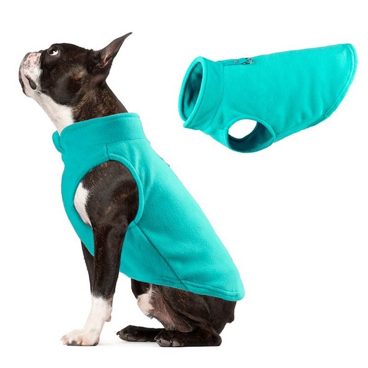 Fleece Pet Coat Warm Jacket Soft Vest