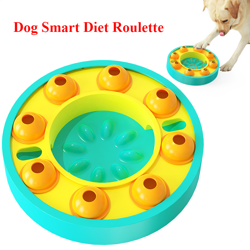 Interactive Pet Puzzle Toy Slow Feeder Treat Dispenser