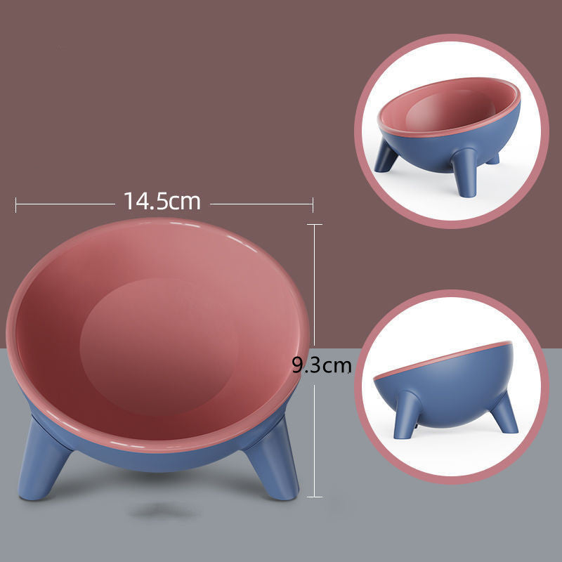 Nordic Style Pet Feeding Bowl With Stand Food Dish