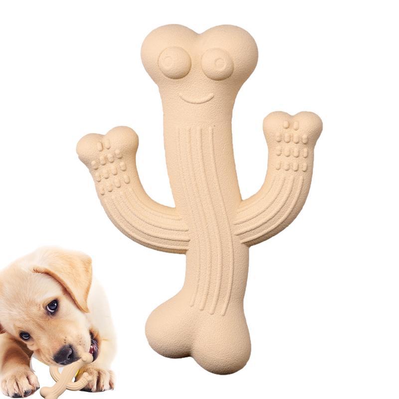 Cactus-Shaped Pet Chew Toy Ultra Durable Interactive Toy