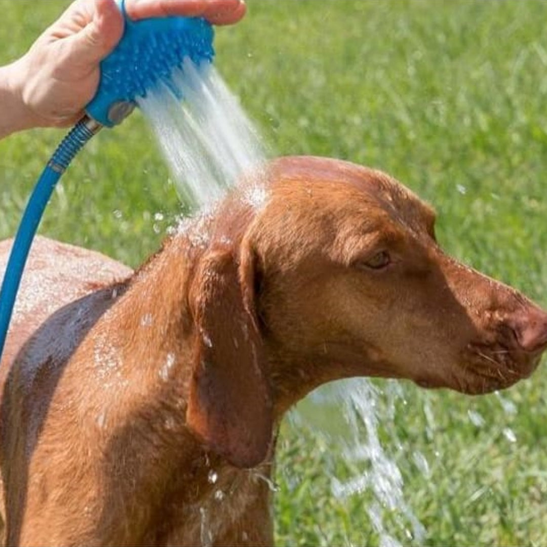 Pet Bathing Gloves Silicone Handheld Massage Shower Brush