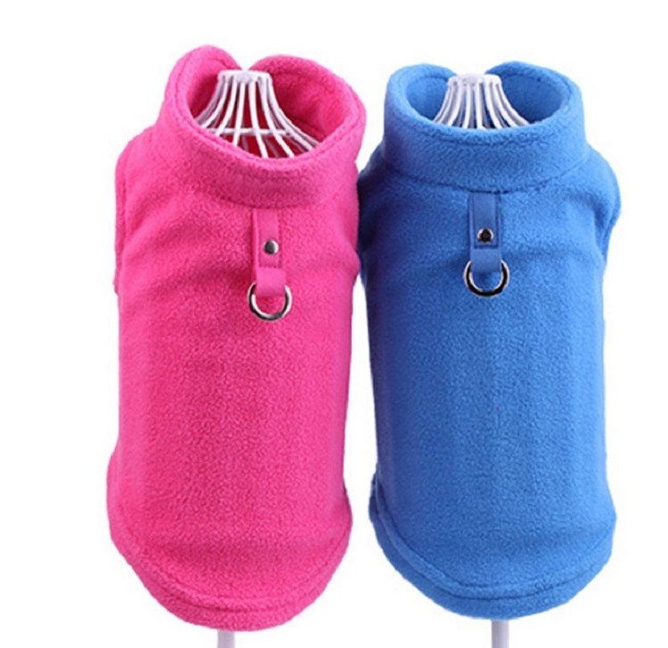 Fleece Pet Coat Warm Jacket Soft Vest