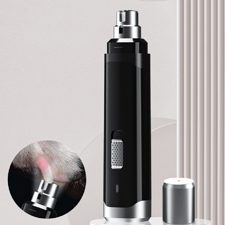 High-Power Electric Pet Nail Trimmer USB Rechargeable