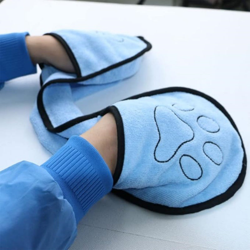 Quick-Absorbent Pet Bath Towel for Fast Drying