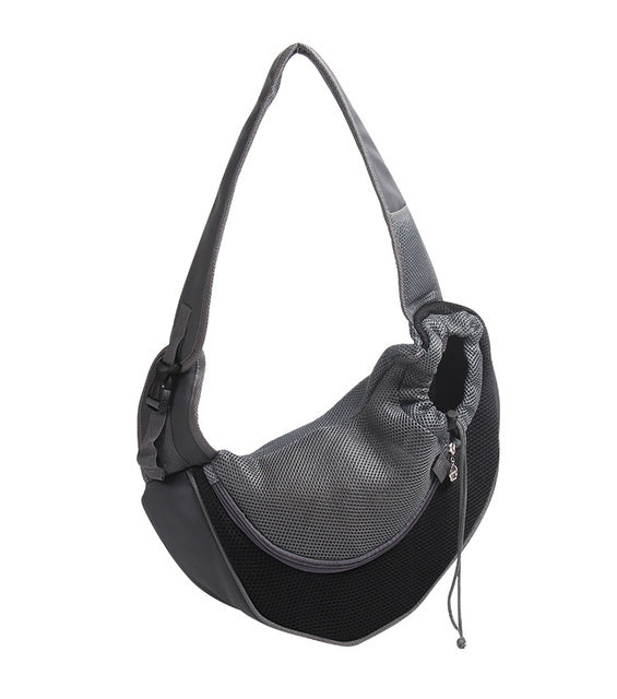 Outdoor Mesh Pet Travel Carrier Sling Comfortable Shoulder Bag