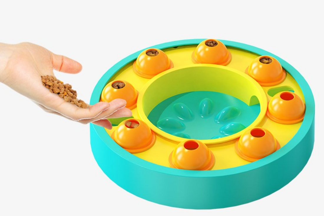 Interactive Pet Puzzle Toy Slow Feeder Treat Dispenser