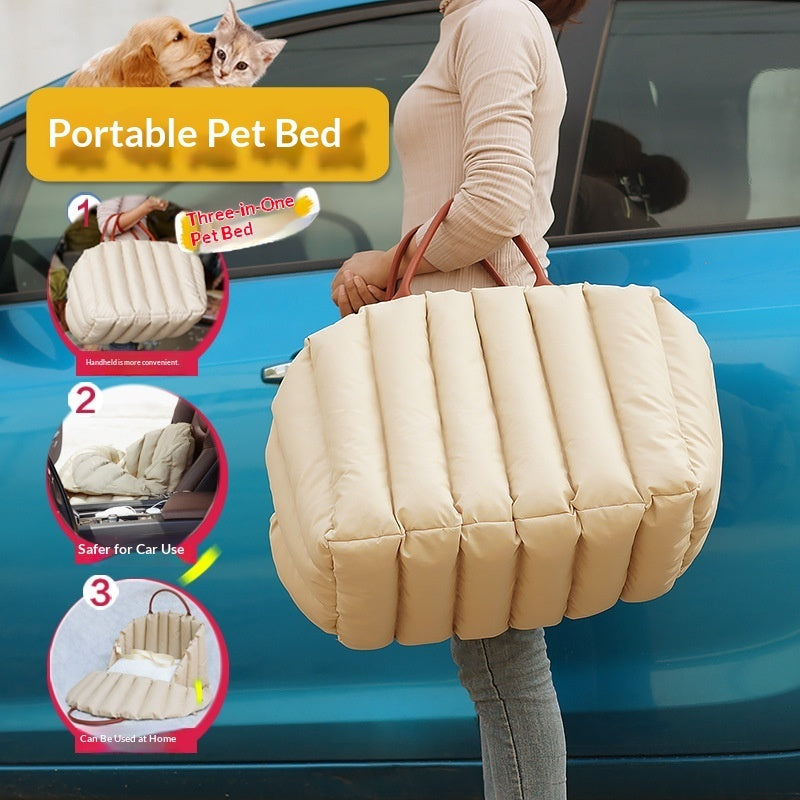 Portable Pet Travel Carrier for Car Use