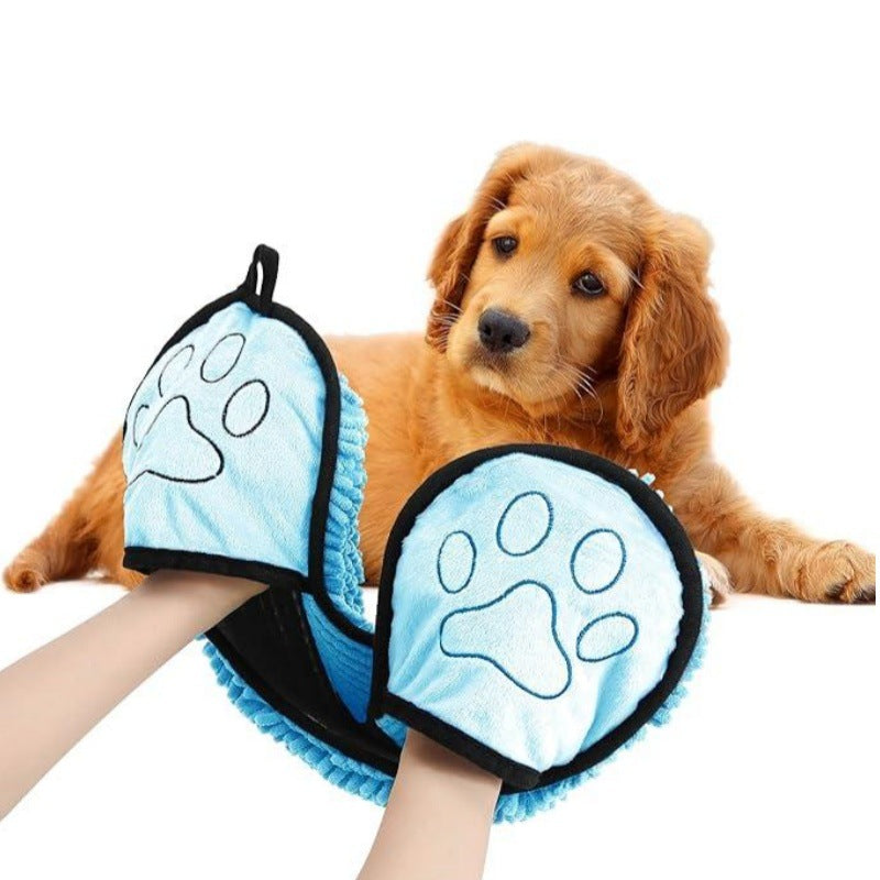 Quick-Absorbent Pet Bath Towel for Fast Drying