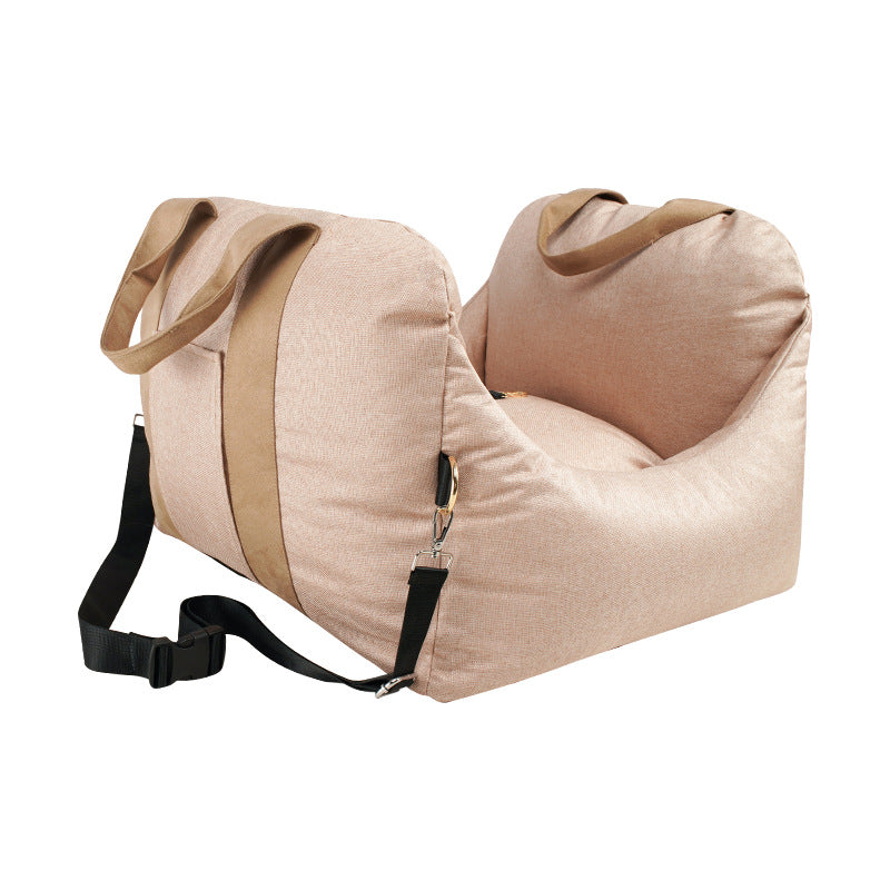 Detachable Washable Portable Pet Carrier Four-Season Car Seat